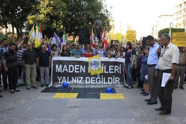 Hdp'den Soma'da Ölen İşçiler İçin Yürüyüş