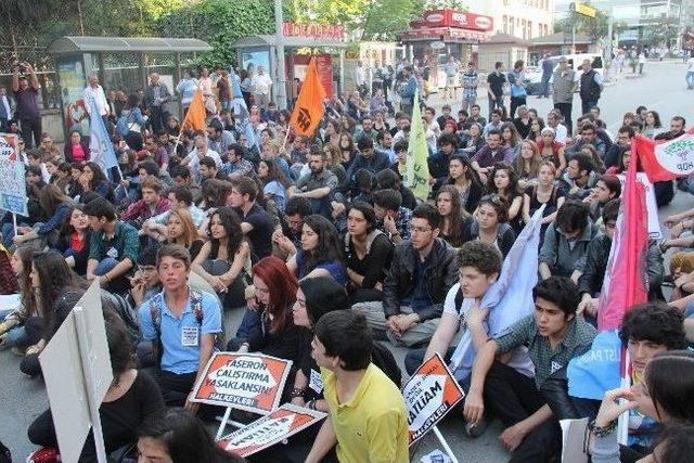 Samsun'da Soma Protestosu