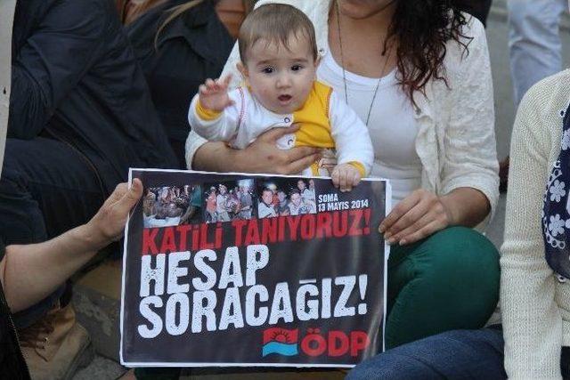 Samsun'da Soma Protestosu