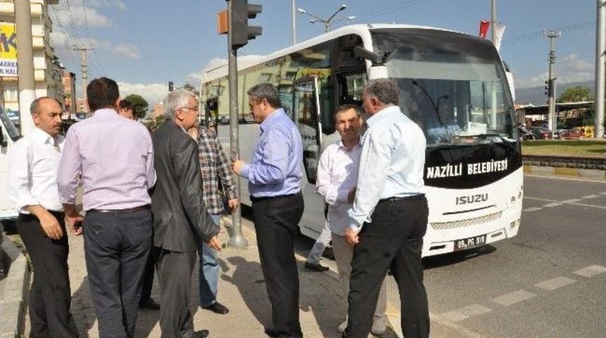 Başkan Alıcık, Kutsal Topraklara Uğurlandı