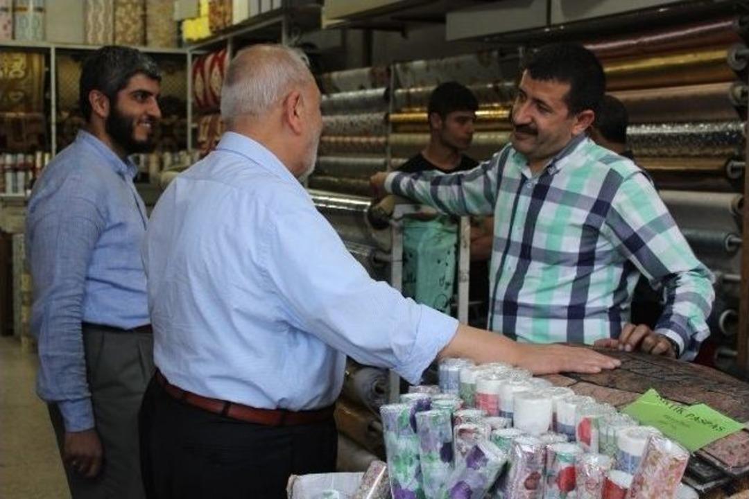 Başkan Ekinci Esnafın Sorunlarını Dinledi