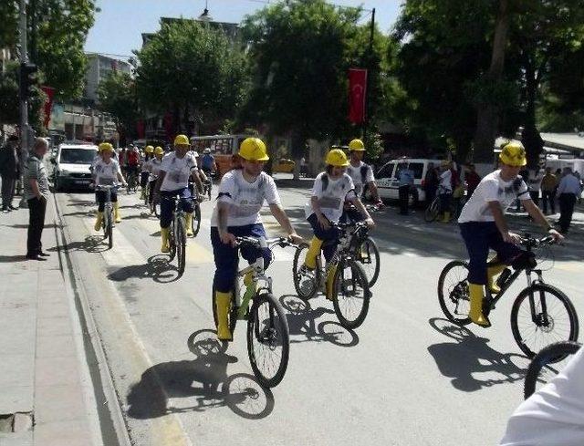 Soma’daki Acıyı Paylaşmak İçin Pedal Çevirdiler