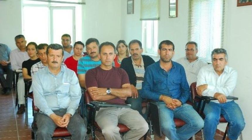 Koordinat&ouml;r Şahin Asat Personeliyle Buluştu