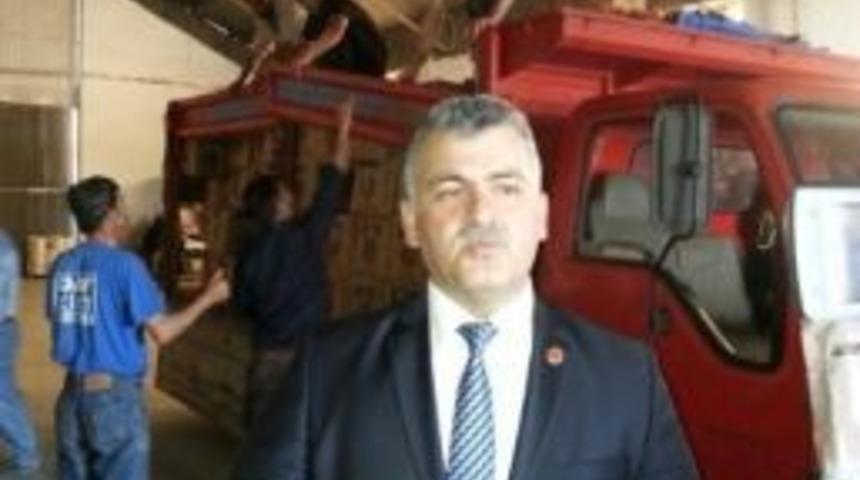 Osmaniye&rsquo;deki Suriyelilere Bir Kamyon Gıda Yardımı