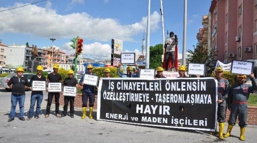Enerji Ve İş&ccedil;ilerinden Sessiz Anma