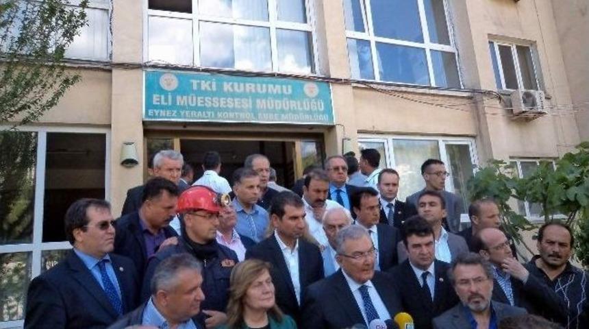 Chp&rsquo;li Baydar, Soma&rsquo;da İncelemelerde Bulundu