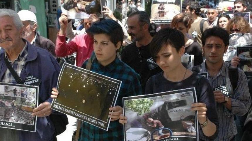 Eskişehir'de Soma Y&uuml;r&uuml;y&uuml;ş&uuml;