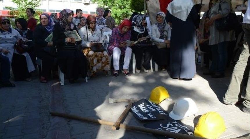 Soma Şehitleri İ&ccedil;in Yasin'i Şerif Okundu
