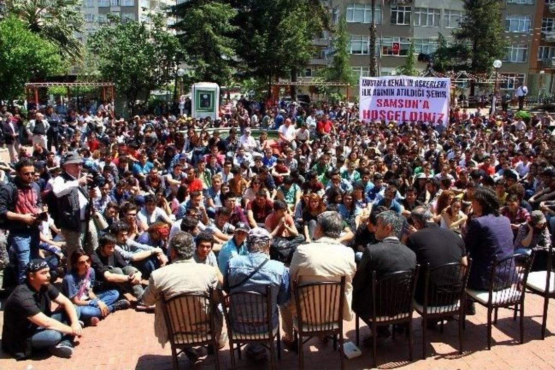 Tgb'nin Samsun'dan Ankara'ya '1919 Gen&ccedil;' Y&uuml;r&uuml;y&uuml;ş&uuml;