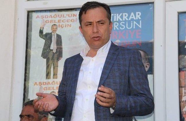 Ak Parti Çorum İl Başkanı Ahmet Sami Ceylan