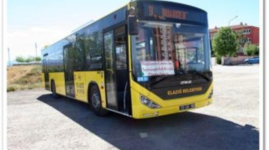 Sarı Renkli Otob&uuml;sler Elazığ&rsquo;ı Dolaşıyor