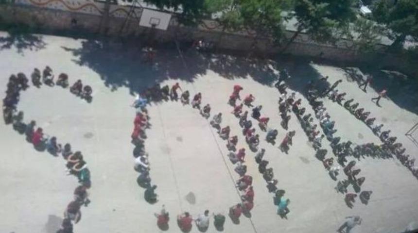 Nazilili Lise &Ouml;ğrencilerinden Duygulandıran Sosyal Mesaj