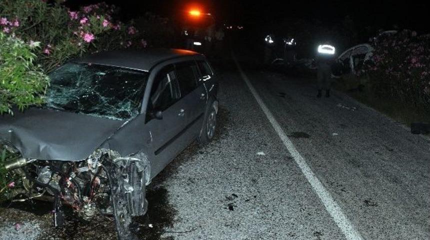Ortaca&rsquo;da Trafik Kazası; 1 &Ouml;l&uuml;, 3 Yaralı