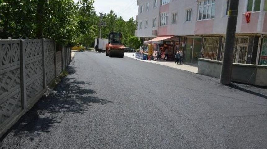 Kapaklı Asfaltlanıyor