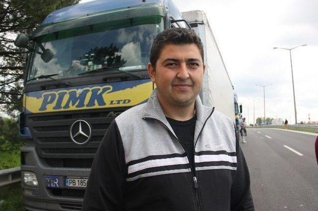 Hamzabeyli Ve Kapıkule de Tır Kuyrukları Oluştu 1