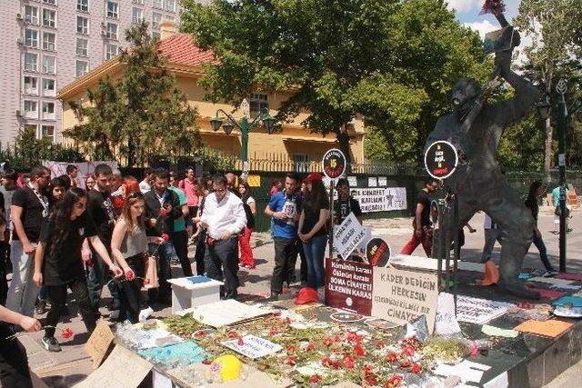 Başkentte Çarşı’dan Soma Eylemi