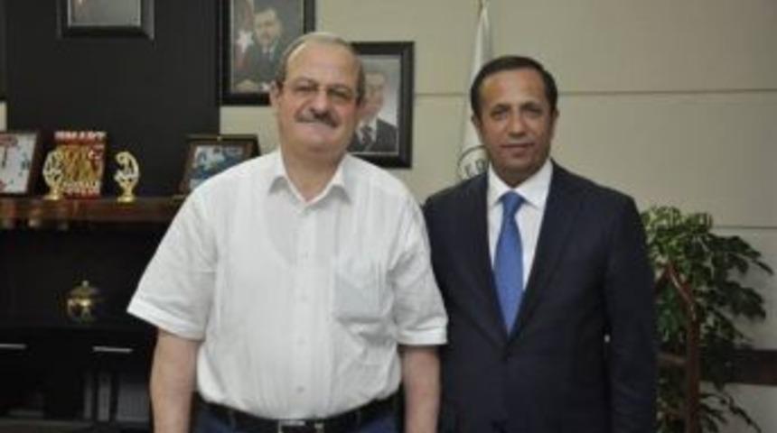 H&uuml;seyin Karaosmanoğlu&rsquo;dan Başkan Toltar&rsquo;a Ziyaret