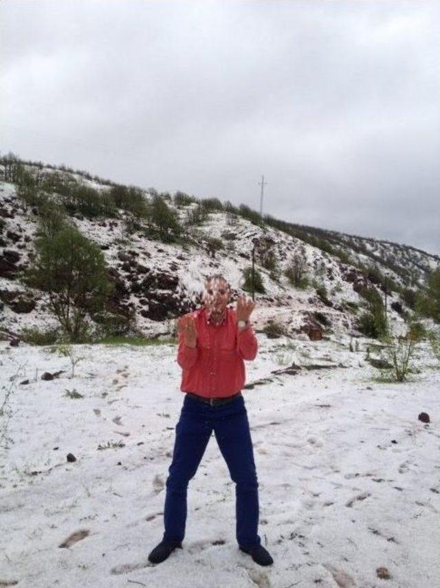 &Ccedil;orum&rsquo;da Şiddetli Yağmur Ve Dolu Yağışı Hayatı Fel&ccedil; Etti 1