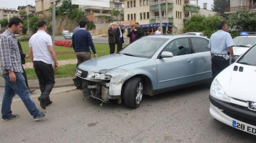 Fatsa&rsquo;da Trafik Kazası: 2 Bebek Yaralı