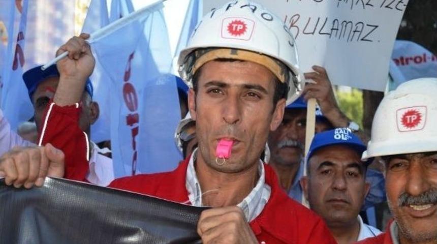 Tpao İş&ccedil;ileri &Ouml;zelleştirmeye Karşı Y&uuml;r&uuml;d&uuml;