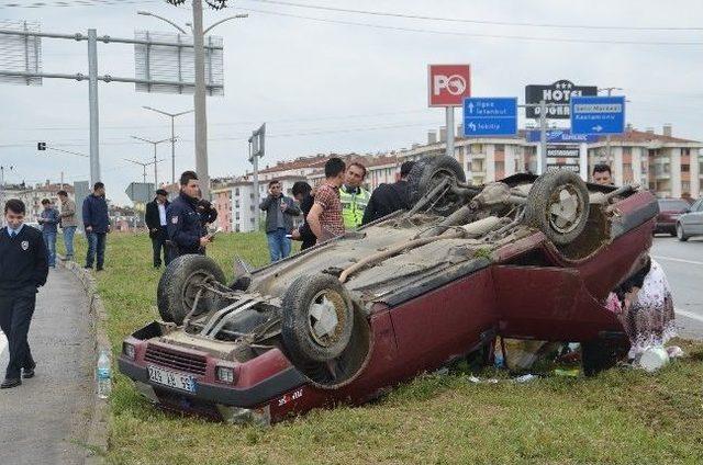 Tosya’da Trafik Kazası: 4 Yaralı