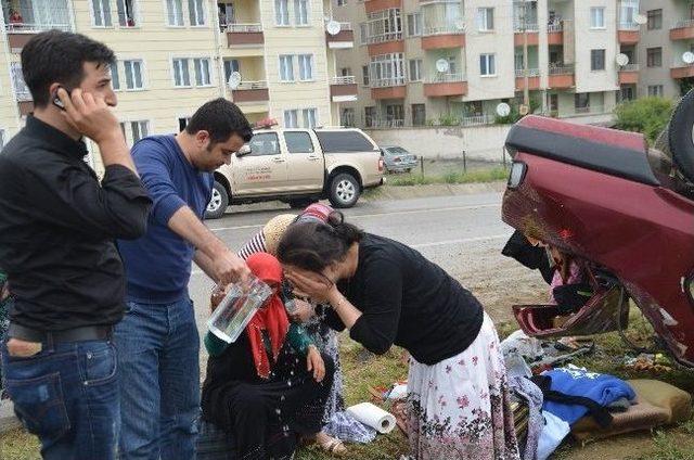 Tosya’da Trafik Kazası: 4 Yaralı