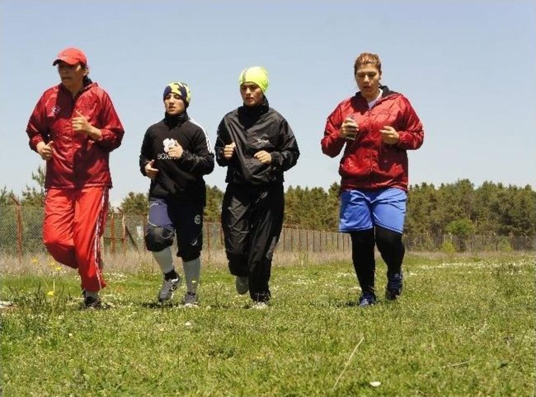 (&ouml;zel Haber) A Milli Kadın Boks Takımı, Kastamonu&rsquo;da Kampa Girdi