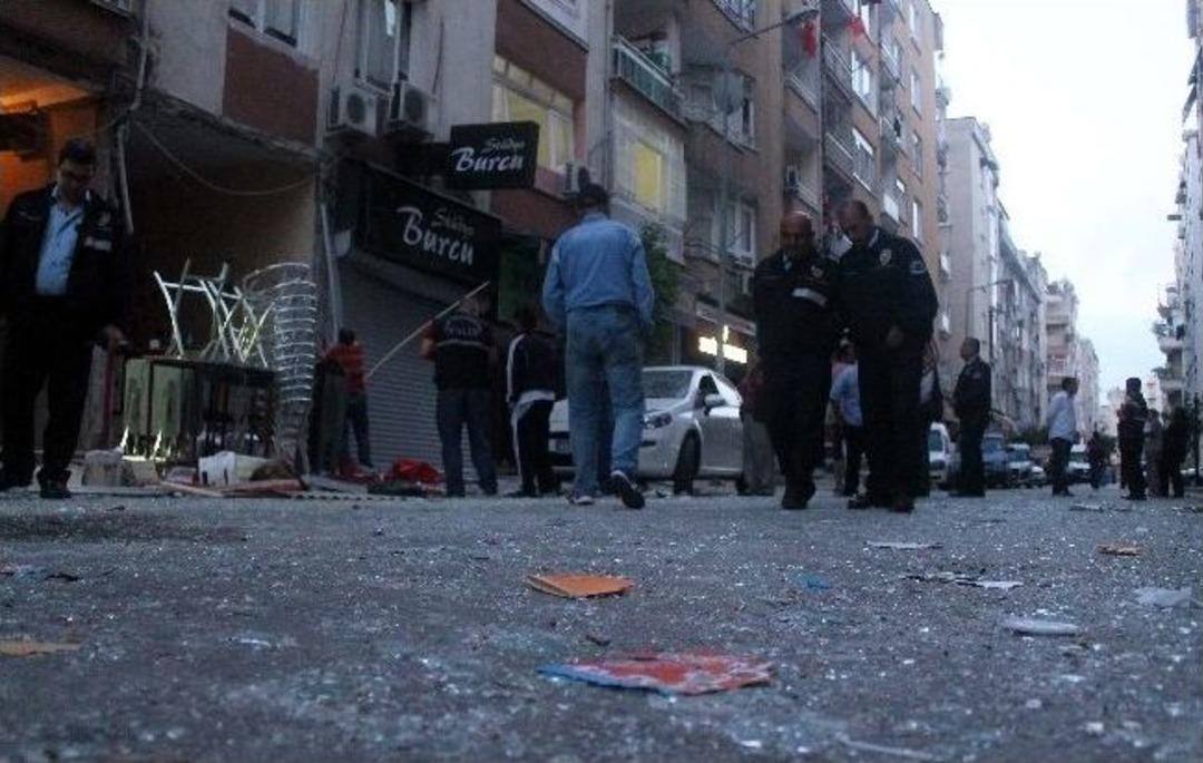 Mersin'de Korkutan Patlama