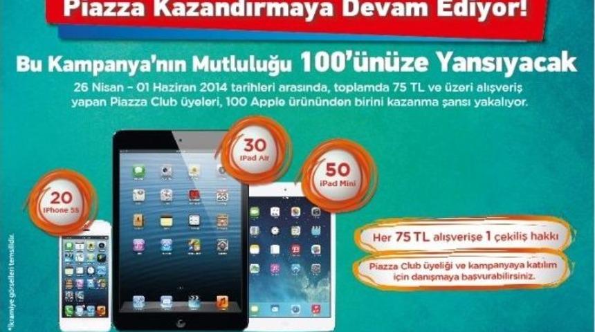 100 Apple &Uuml;r&uuml;n&uuml; Kampanyasına Yoğun İlgi