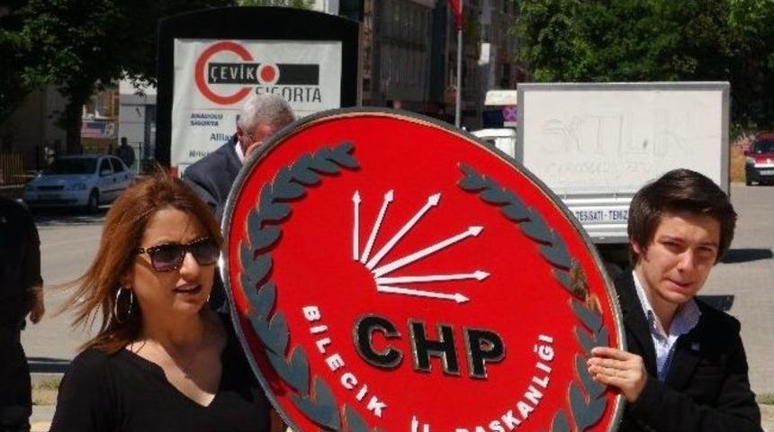 Bilecik'te Chp Ve Add'nin 19 Mayıs T&ouml;reni