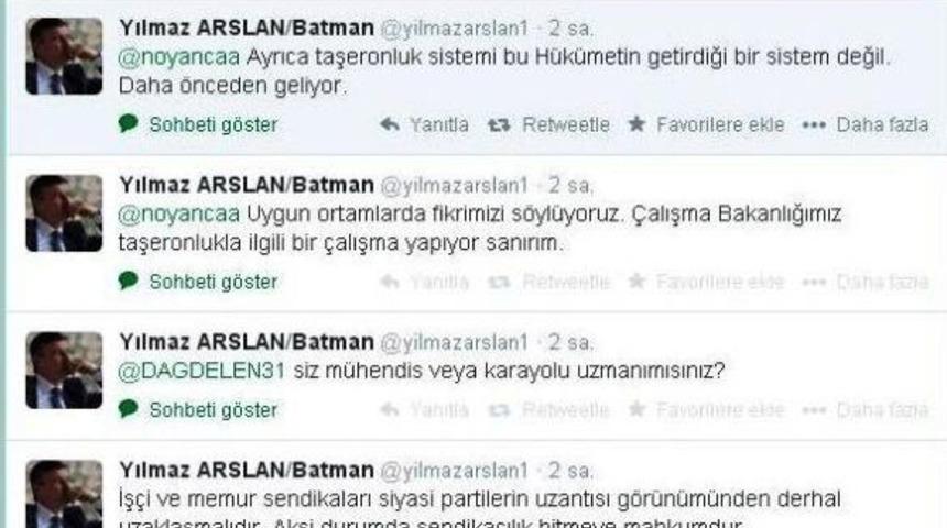 Batman Valisi Yılmaz Arslan'dan Sendikalara Uyarı