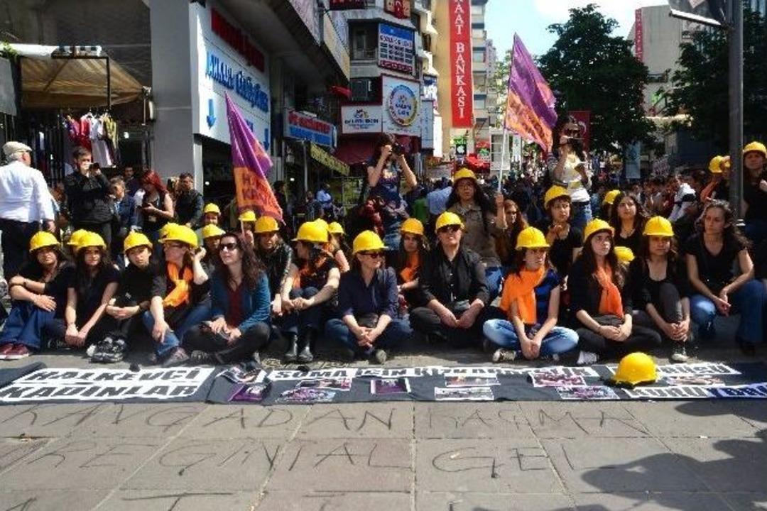 Halkevci Kadınlardan Soma Protestosu