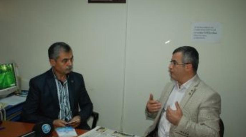 Başkan &Ouml;zkara T&uuml;koder Başkanı &Ouml;zalp'ı Ziyaret Etti