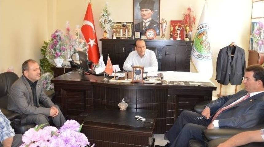 Karpuzlu Belediye Başkanı Ozan İle Ak Parti G&ouml;r&uuml;şmesi