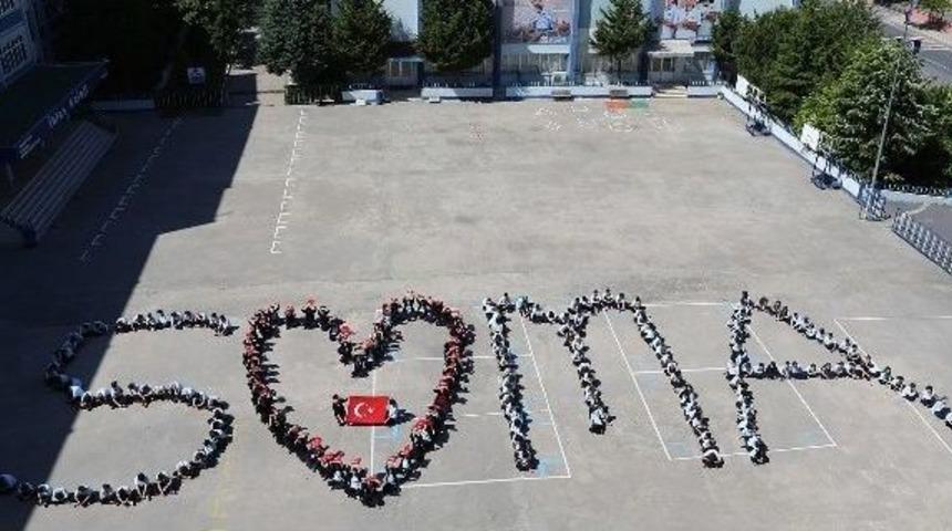 İhlas Koleji &Ouml;ğrencileri Soma&rsquo;yı Resmetti