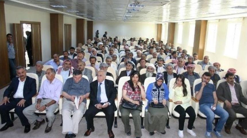 Siirt Belediyesi'nden Halk Toplantısı