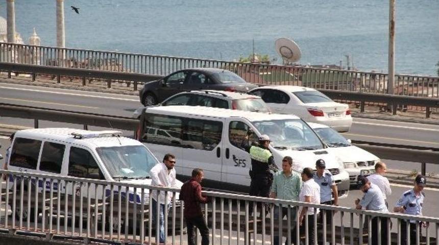 Ortak&ouml;y Viyad&uuml;ğ&uuml; &Uuml;zerinde İntihar Girişimi