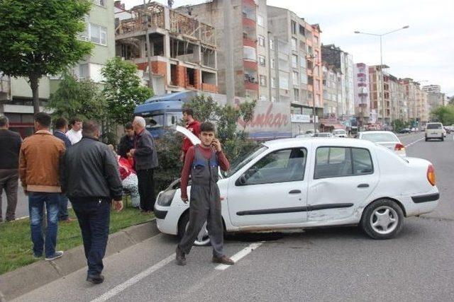 Ordu'da Trafik Kazası: 1 Yaralı