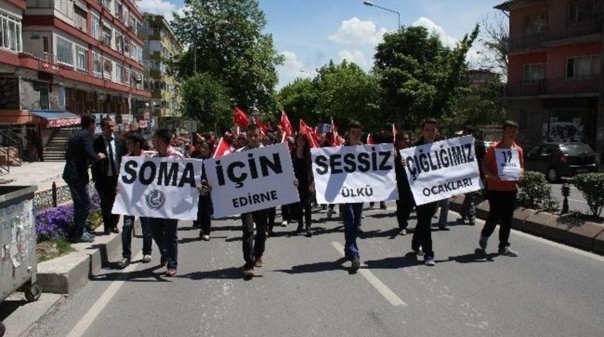 &Uuml;lk&uuml; Ocaklarından 'soma İ&ccedil;in Sessiz &Ccedil;ığlık' Y&uuml;r&uuml;y&uuml;ş&uuml;