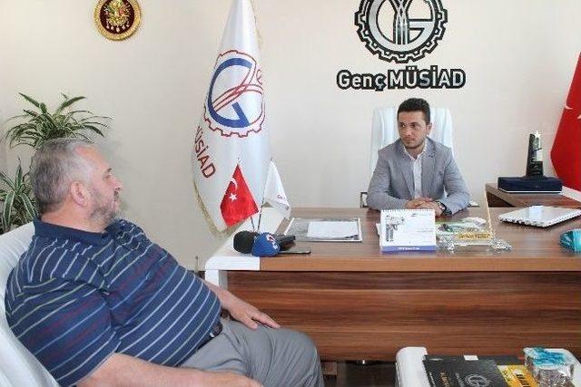 Korkmaz'dan Genç Müsiad'a Ziyaret