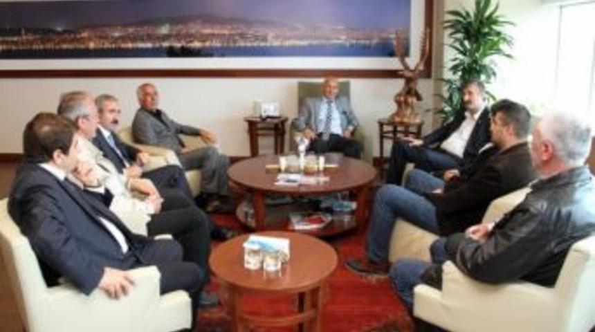 Tunceli Mazgirt Belediye Başkanından Altınok &Ouml;z&rsquo;e Ziyaret