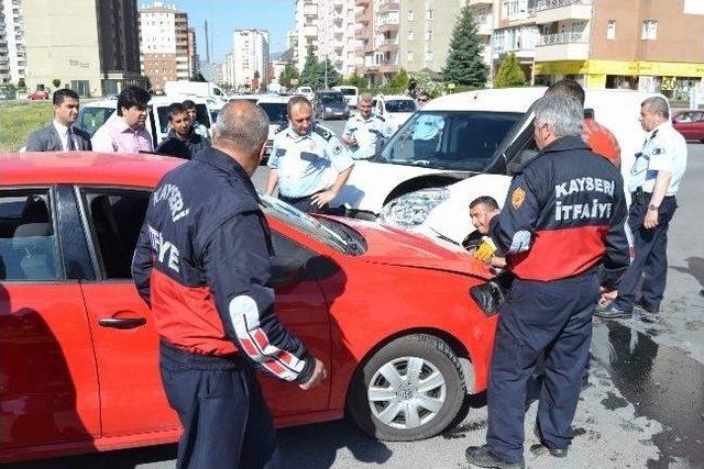 Trafik Kazası: 1 Yaralı