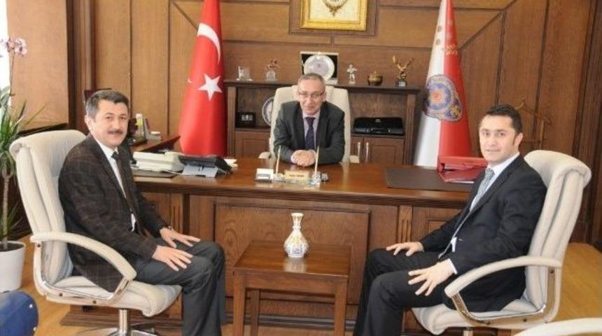 D&uuml;nyag&ouml;z Samsun&rsquo;dan Emniyet M&uuml;d&uuml;r&uuml; Yavuz&rsquo;a Ziyaret