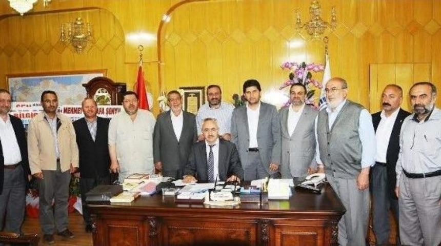 Başkan Acar&rsquo;dan M&uuml;ft&uuml; Akpınar&rsquo;a Ziyaret