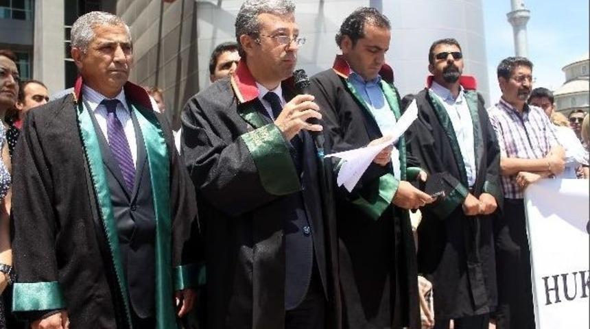 Mersin Barosu'ndan Soma Protestosu