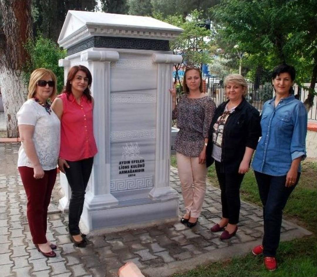 Aydın Lisesi &Ccedil;eşmesinden Gen&ccedil;lik Akacak