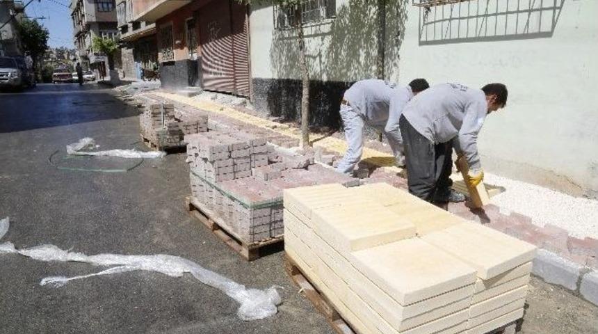 Şahinbey Belediyesinden Engelsiz Kaldırım &Ccedil;alışması