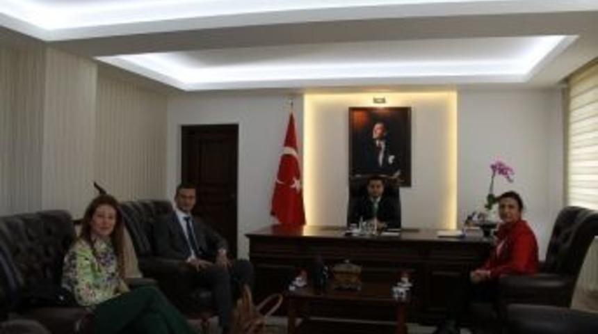 G&ouml;k&ccedil;ebey Myo M&uuml;d&uuml;r&uuml; Bahadır&rsquo;dan Kaymakam&rsquo;a Ziyaret