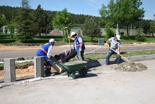 Odunpazarı’nda Üst Yapı Çalışmaları