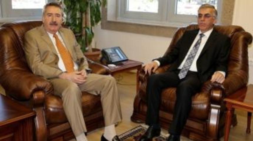 Diyarbakır Valisinden Aksaray Valisine Ziyaret